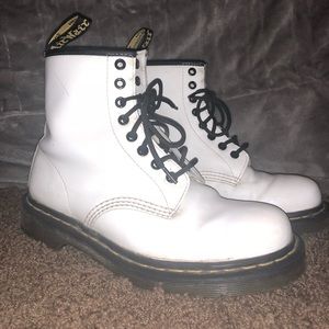 White Dr. Martens